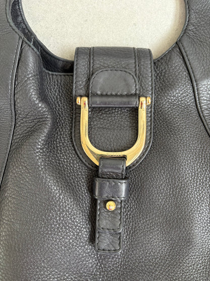 Gucci Hobo Horsebit Leather Bag Large
