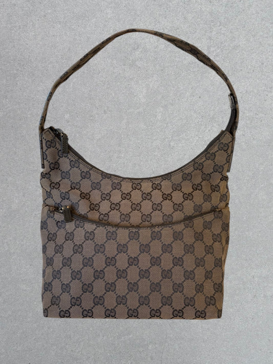Gucci Canvas Shoulder Bag