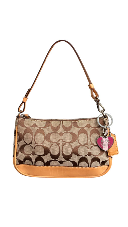 Coach Signature Demi Tan Coach Heart