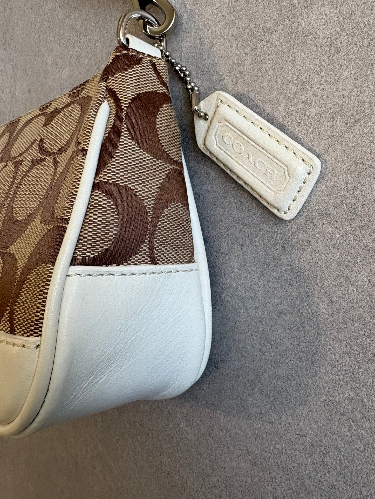 Coach Demi Beige Shoulder Bag