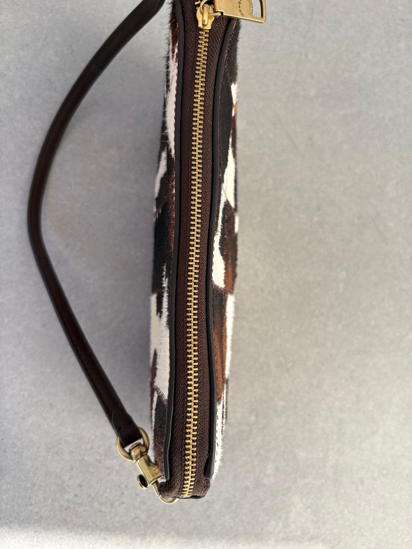Coachtopia Cowprint Shoulder Bag