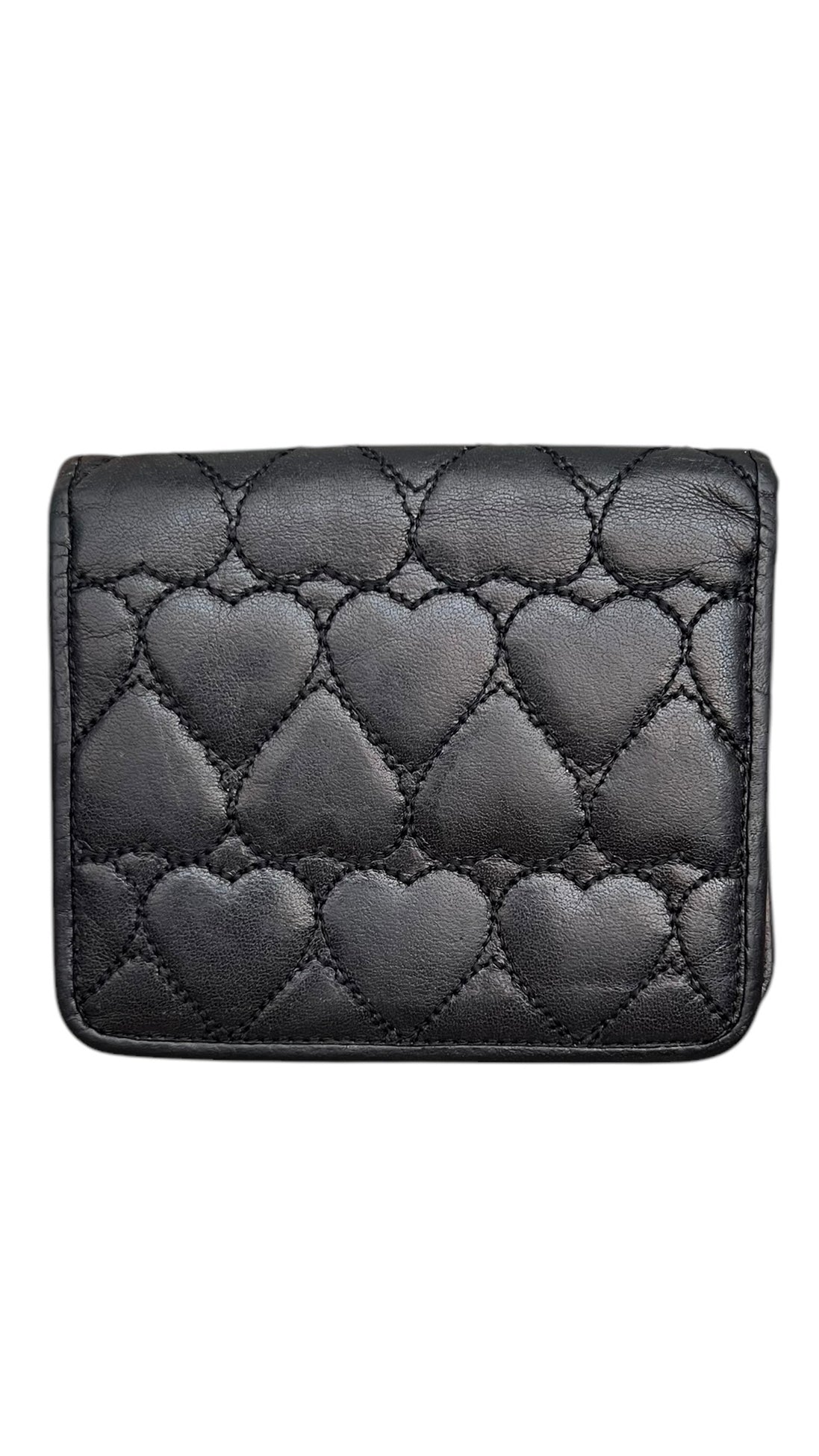 Moschino Quilted Heart Wallet