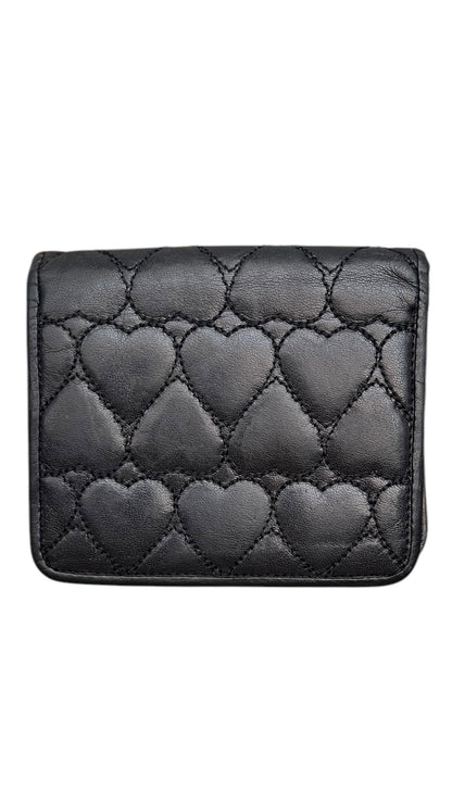 Moschino Quilted Heart Wallet