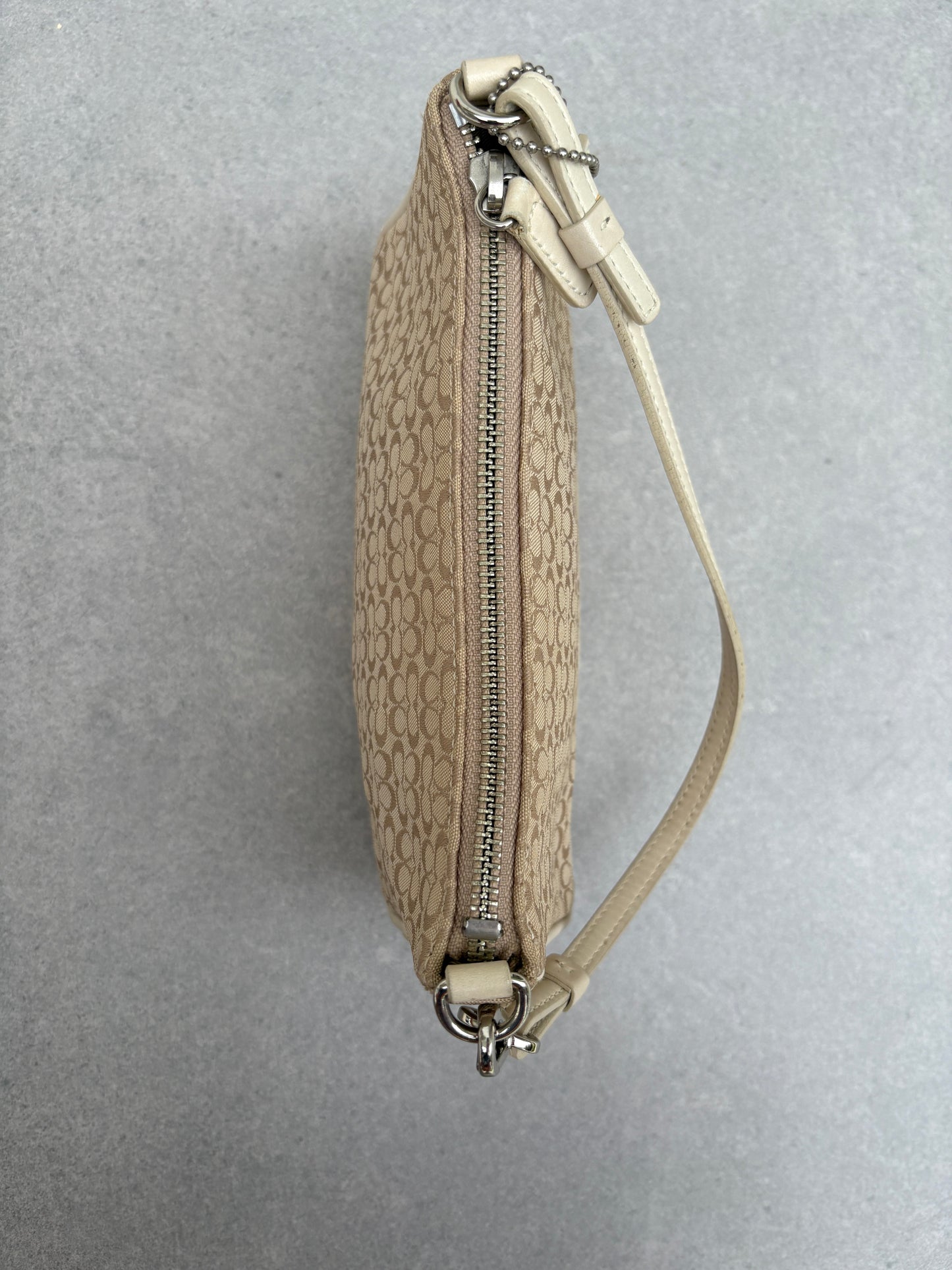 Coach Demi Beige Shoulder Bag
