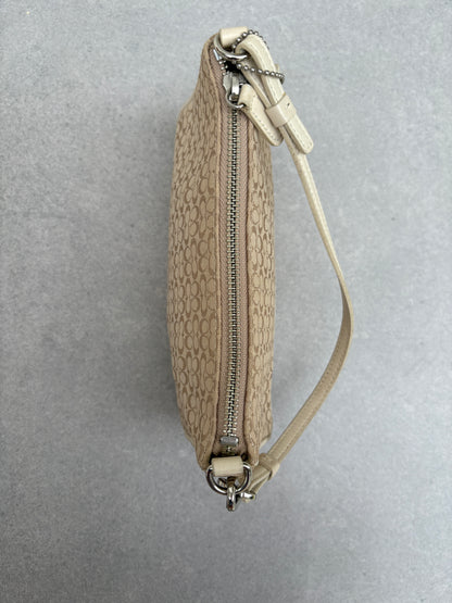 Coach Demi Beige Shoulder Bag