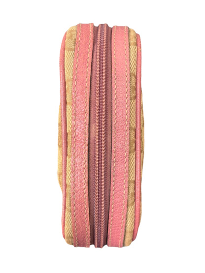 Gucci Biege and Pink Pouch