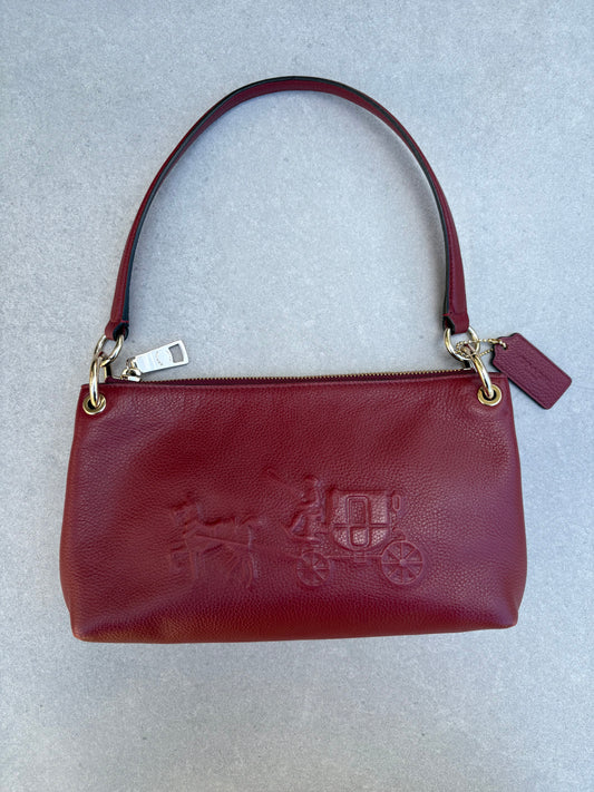 Coach Carriage Red Leather Bag