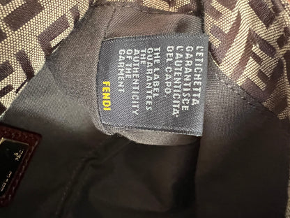 Fendi Zucchino Mini Manma Bucket Shoulder Bag