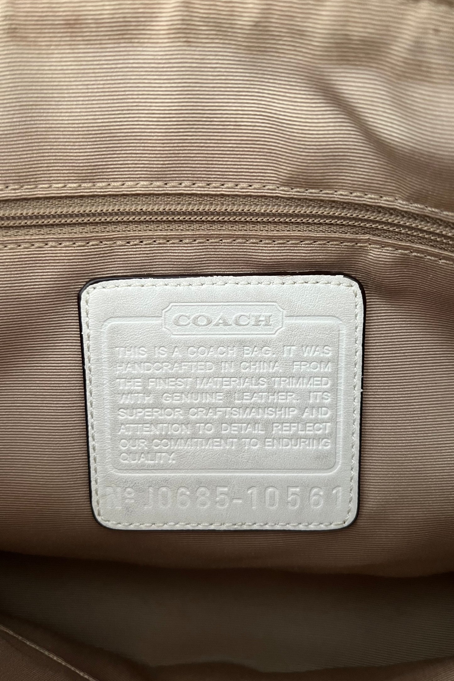 Coach Signature Shoulder Sling Bag