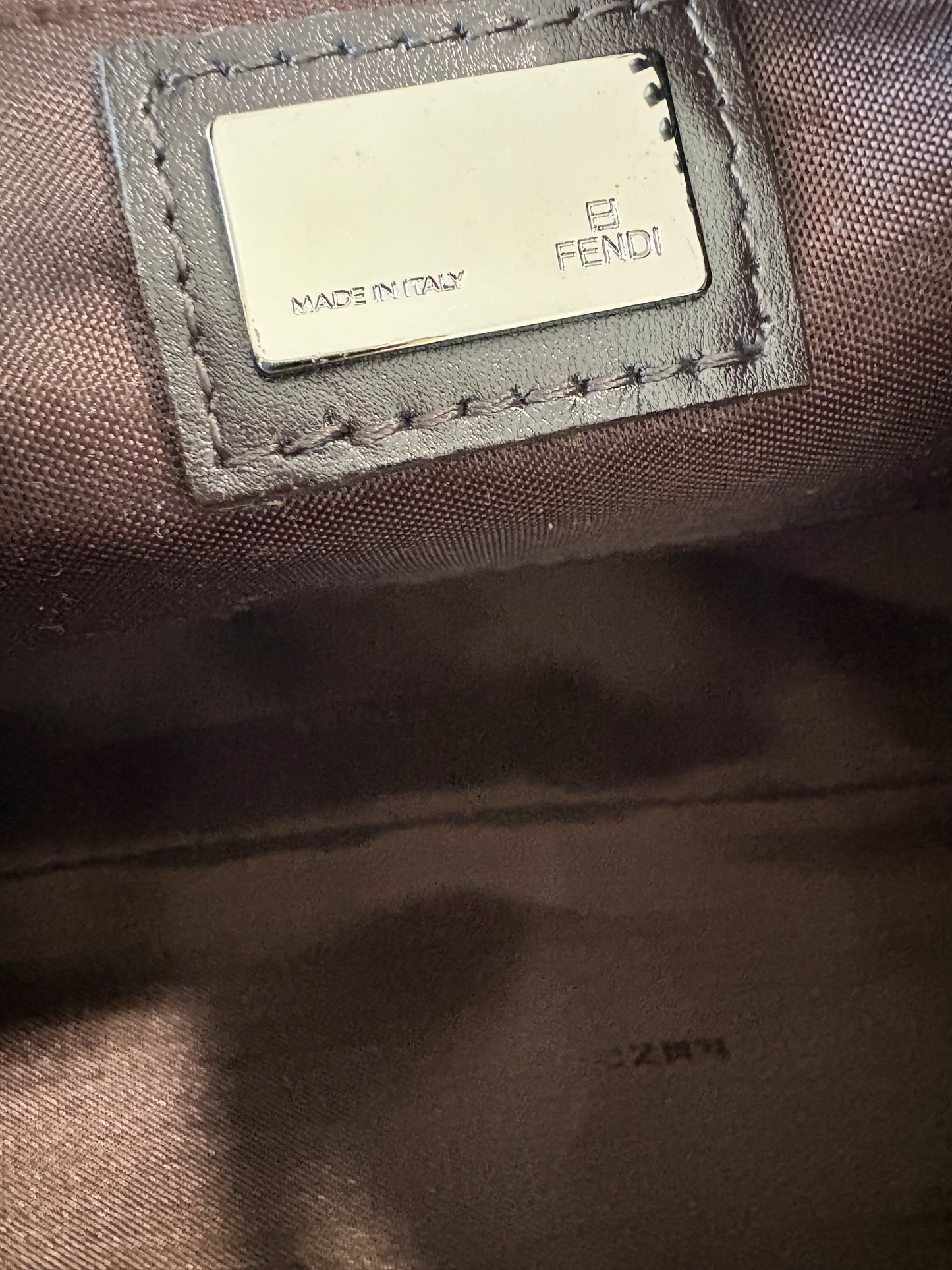 Fendi Baguette Shoulder Bag with Dust Bag