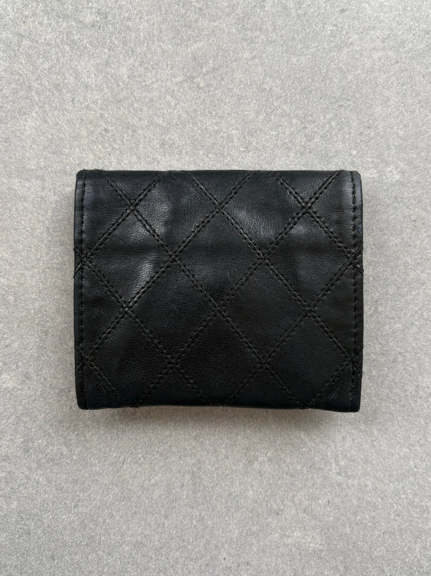 Chanel Black Leather Purse