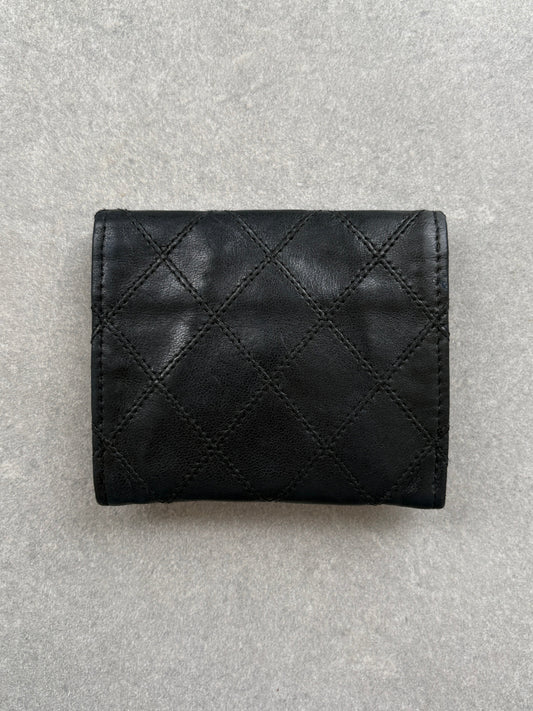 Chanel Black Leather Purse