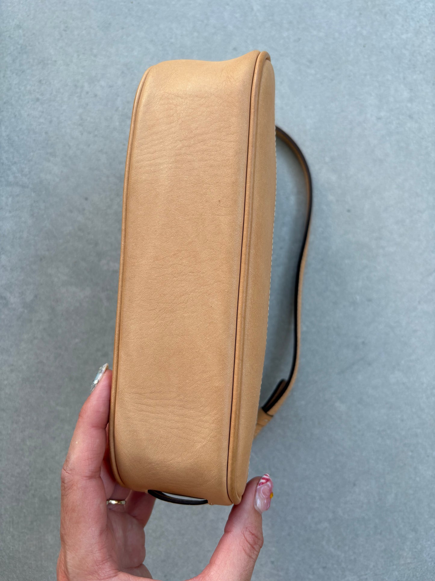 Coach Signature Demi Tan Shoulder Bag