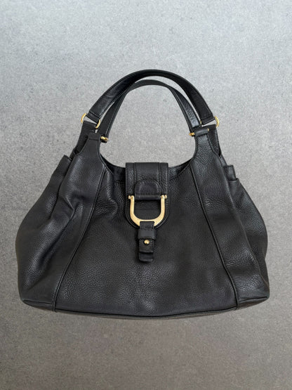 Gucci Hobo Horsebit Leather Bag Large