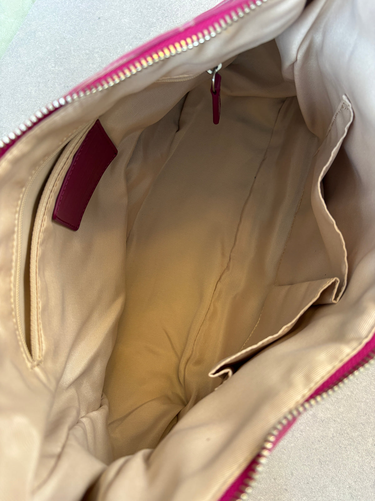 Coach Pink Monogram Shoulder Bag Two-way