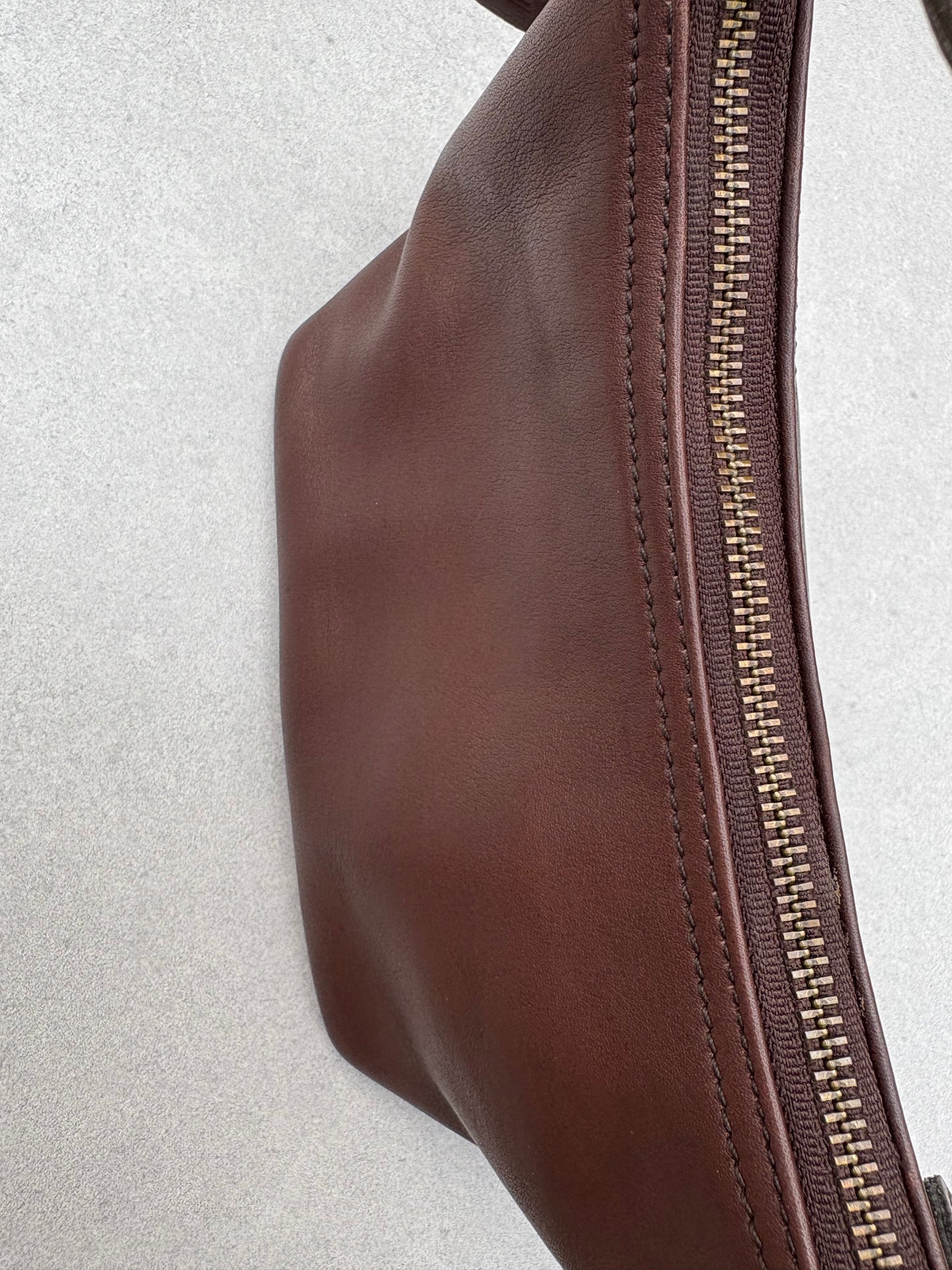Coach Maroon Leather Bag