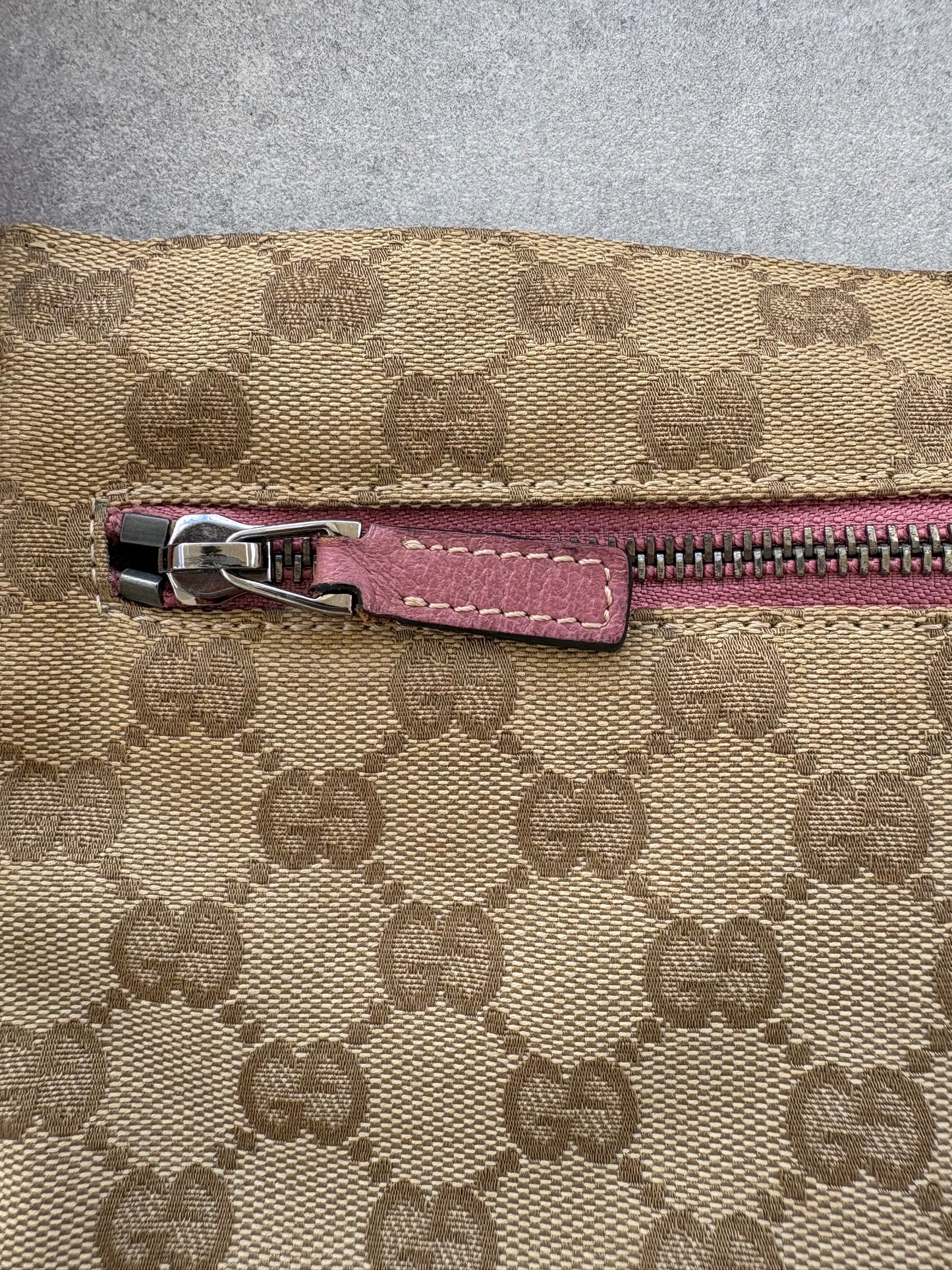 Gucci Belt Bag Pink and Beige