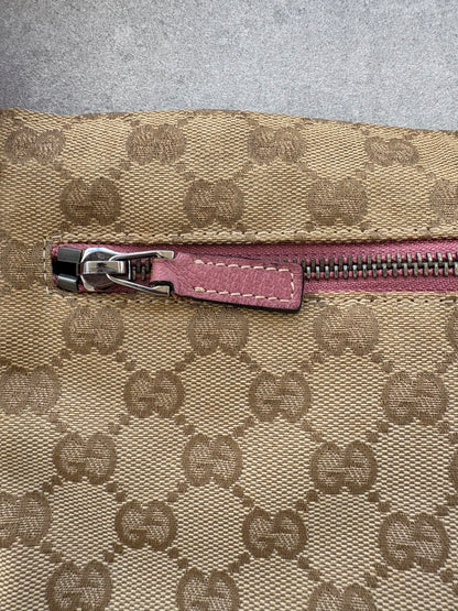 Gucci Belt Bag Pink and Beige