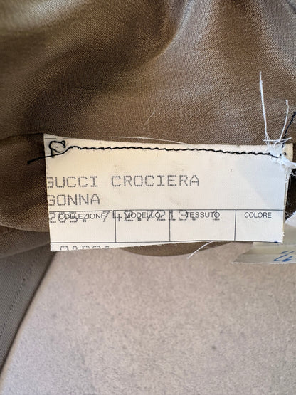 Gucci Tom Ford Era Skirt Olive Colour