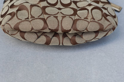 Coach Signature Tan Shoulder Bag