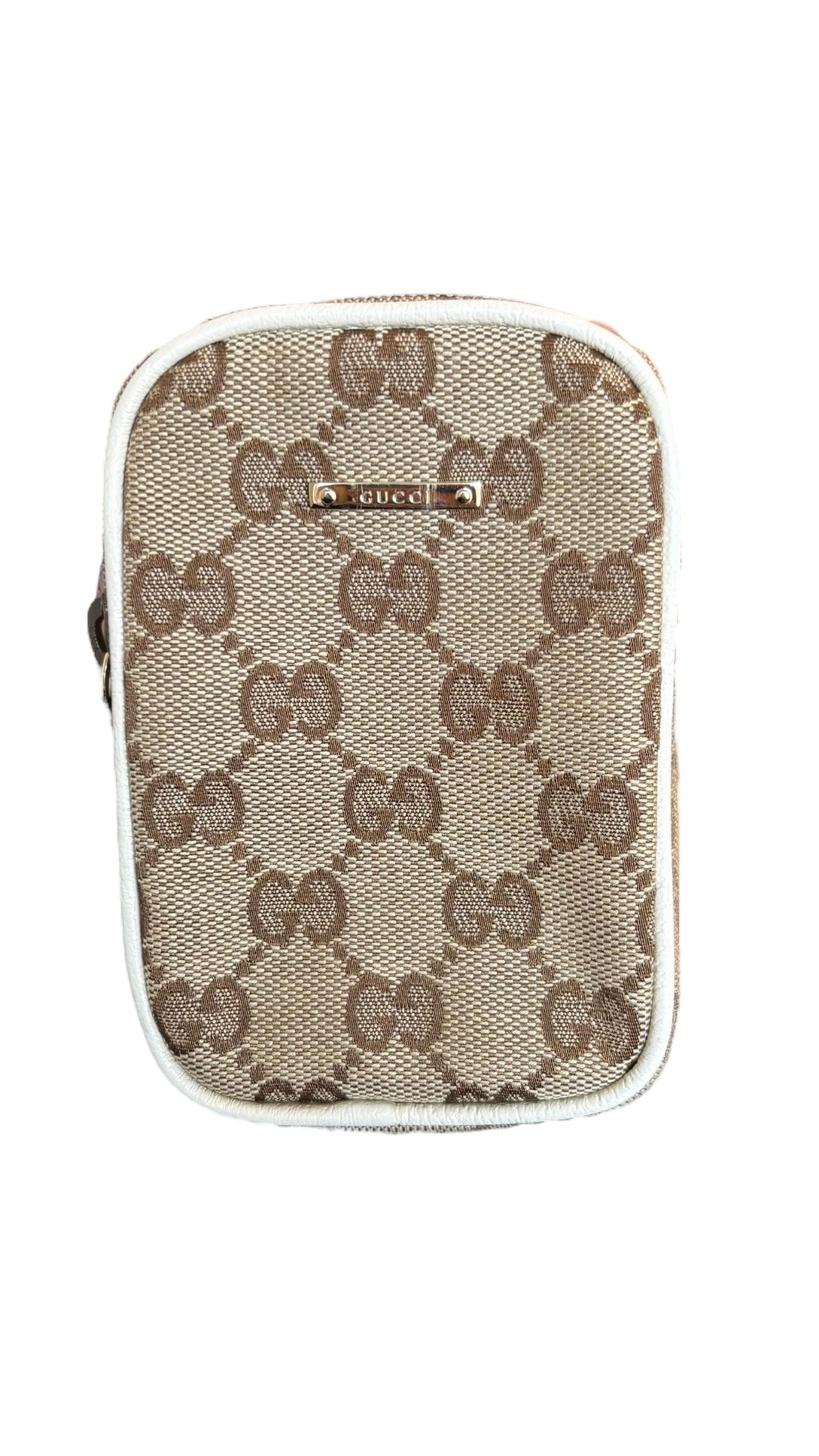 Gucci Canvas Pouch Beige