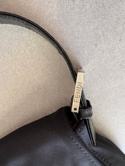 Fendi Baguette Shoulder Bag Black