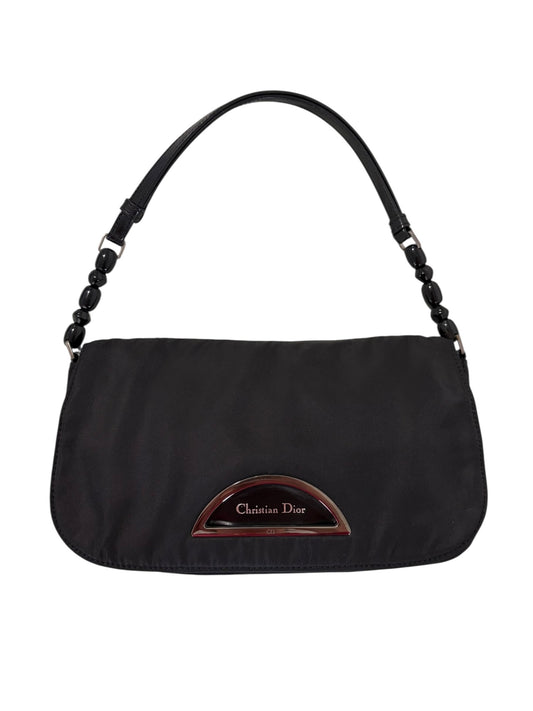 Christian Dior 2000s Black Malice Shoulder Bag