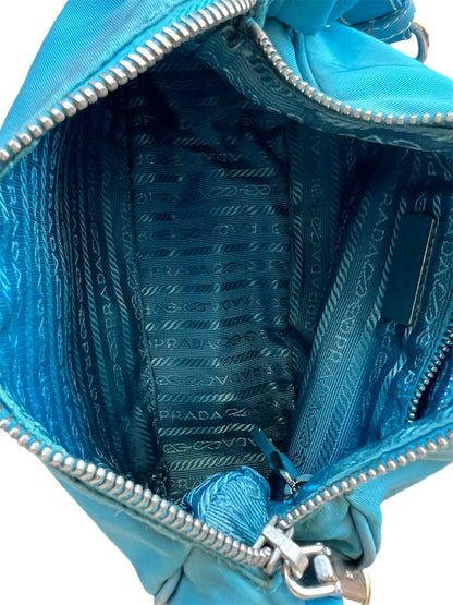 Prada Accessory Pouch Nylon Light Blue