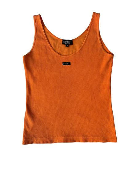 Gucci Tank Top Orange