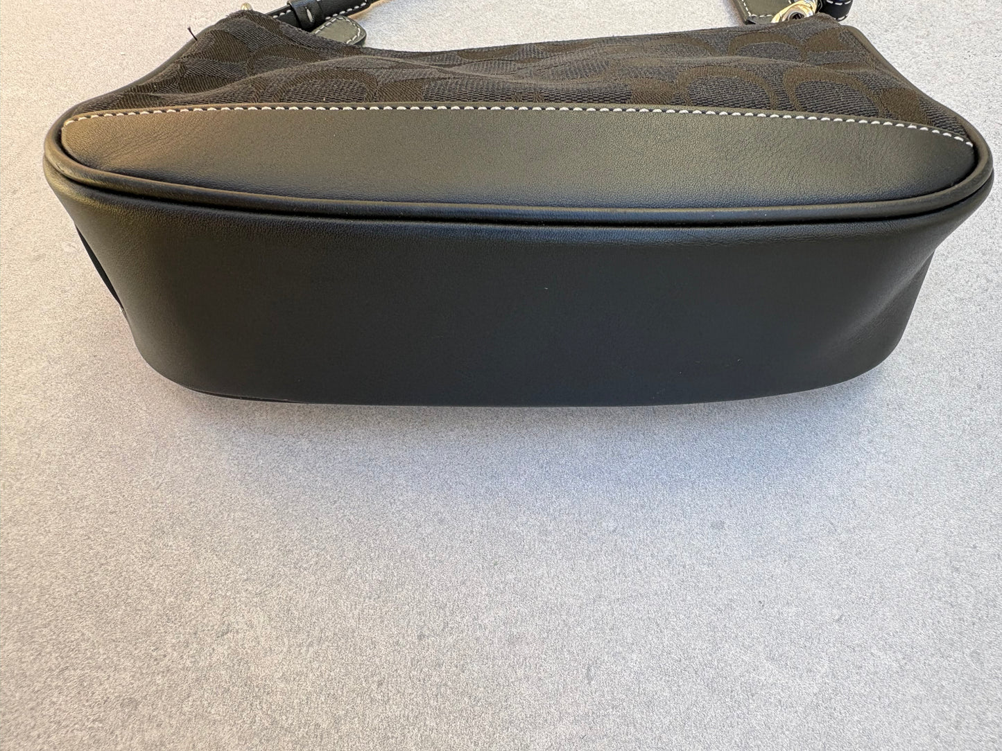 Coach Demi Black Monogram