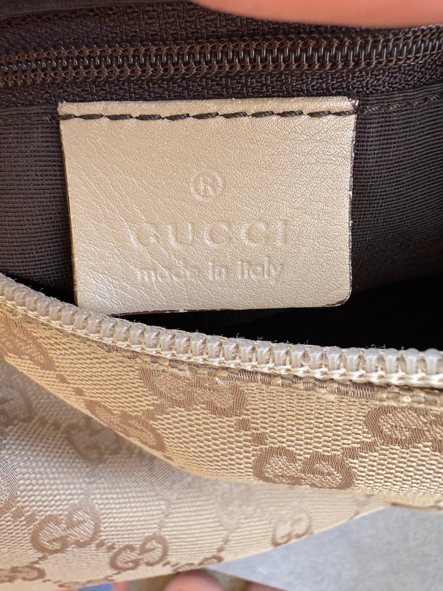 Gucci GG Canvas Pochette Shoulder Bag