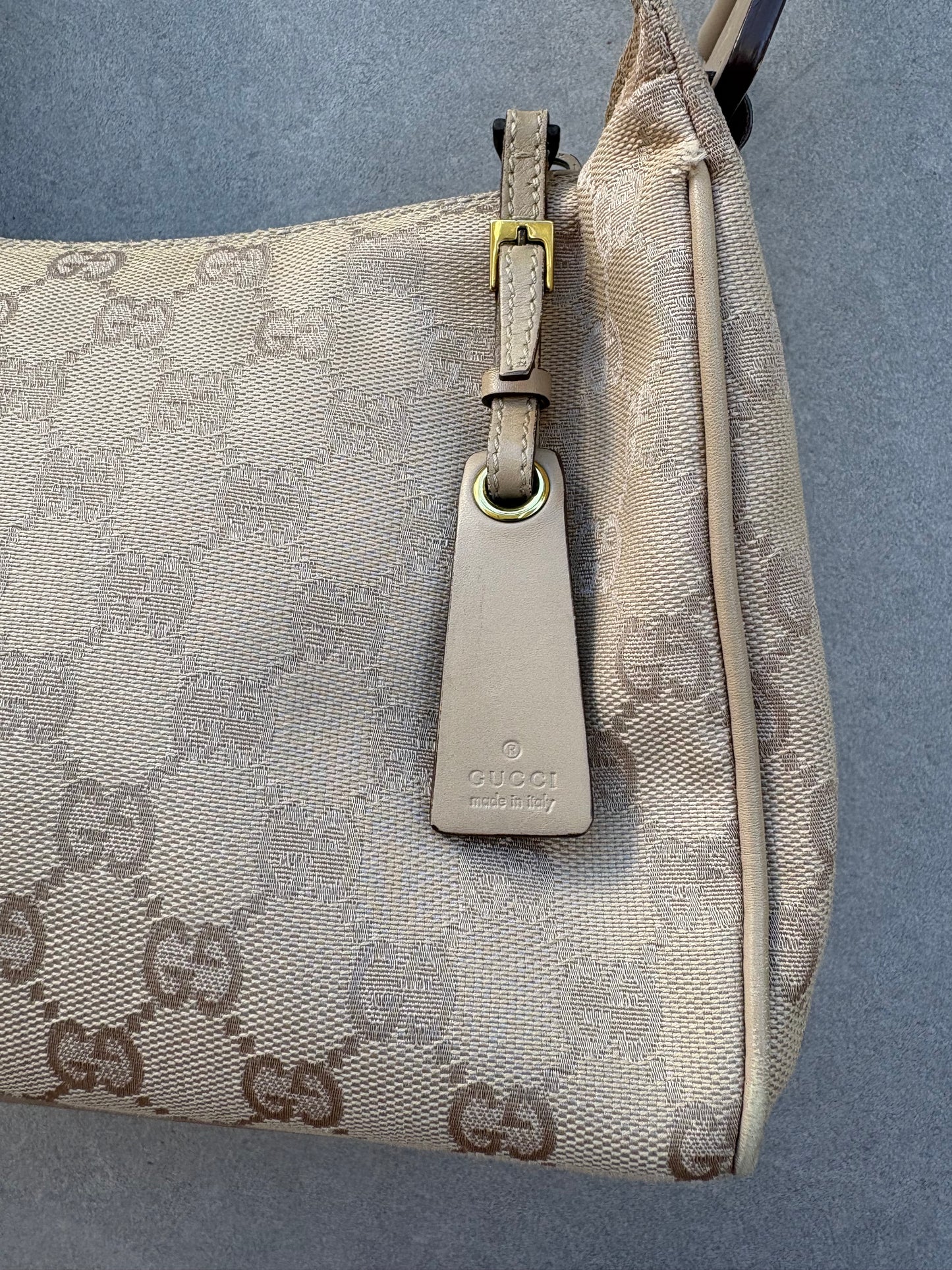 Gucci GG Canvas Pochette Shoulder Bag