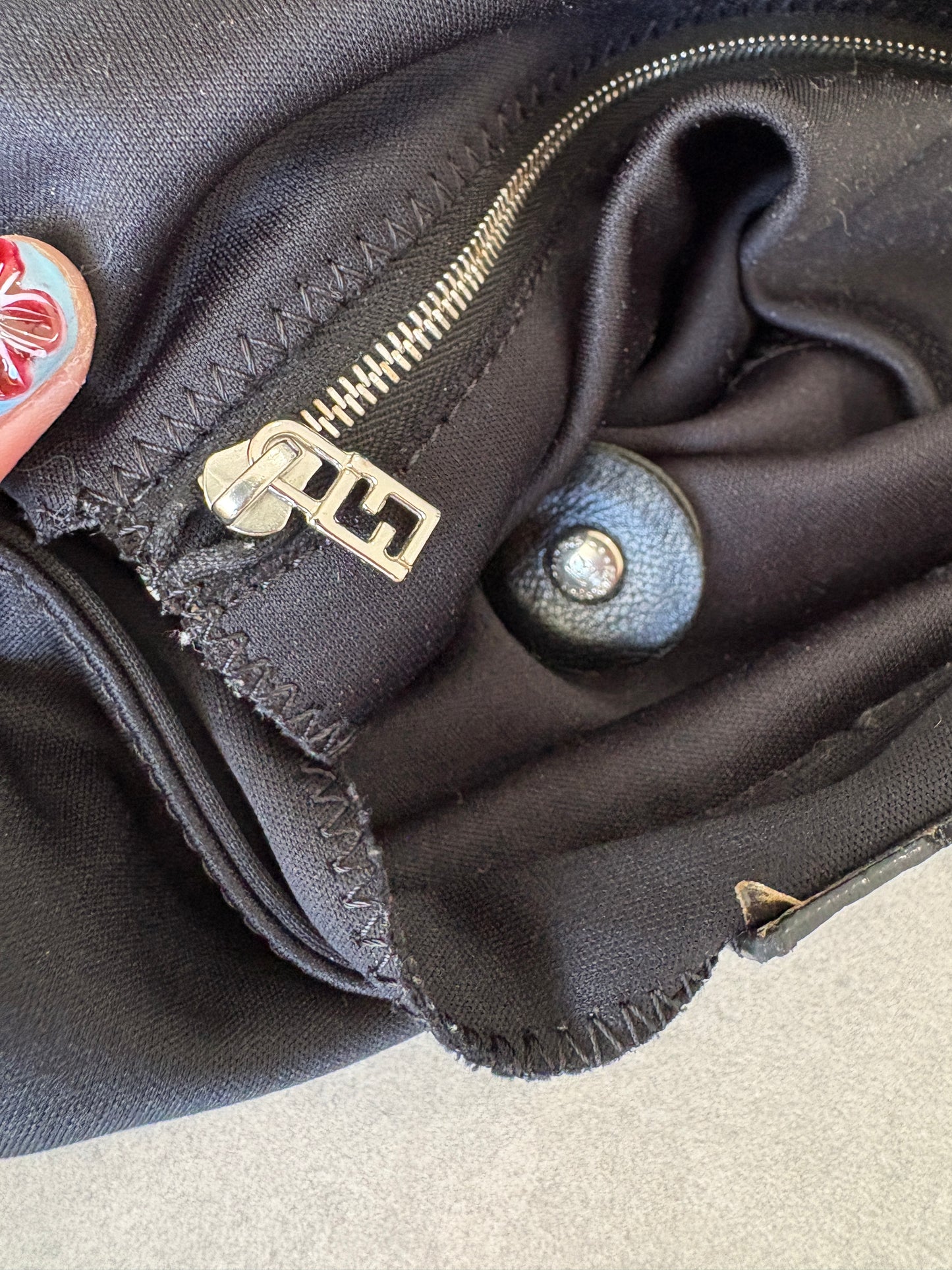 Fendi Baguette Shoulder Bag Black