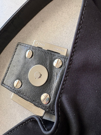 Fendi Baguette Shoulder Bag Black