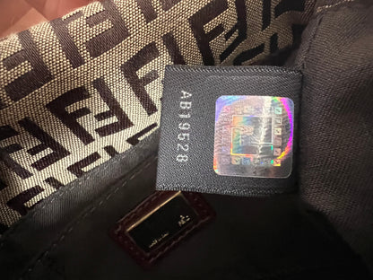Fendi Zucchino Mini Manma Bucket Shoulder Bag