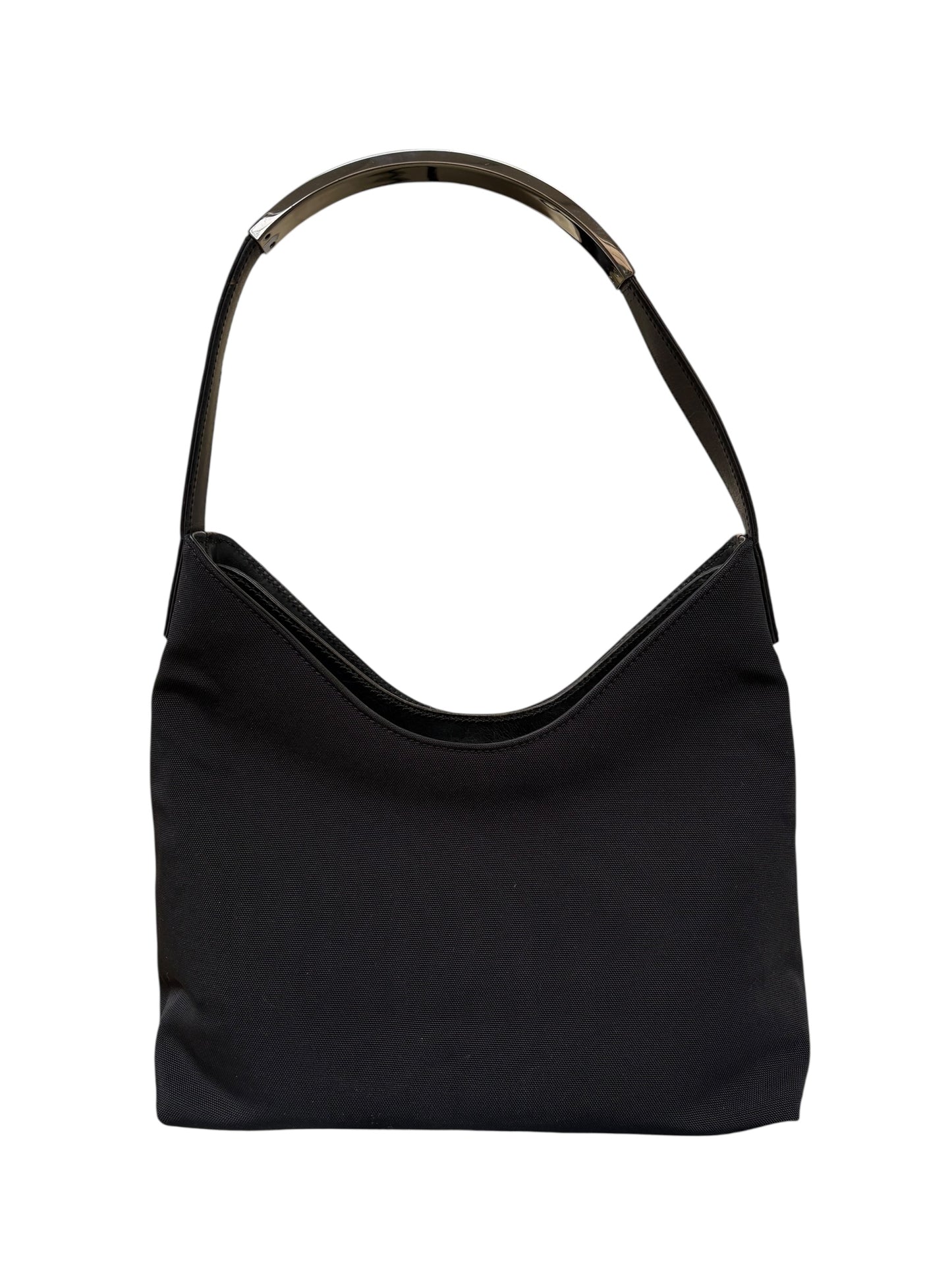 Gucci Black Canvas Shoulder Bag
