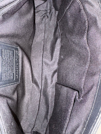 Coach Soho Black Leather Shoulder Bag