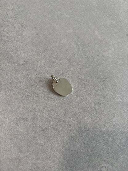 Tiffany & Co. Sterling Silver Engravable Apple Pendant
