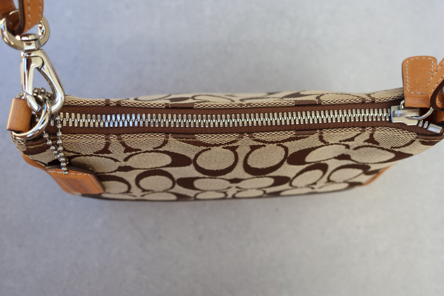 Coach Demi Tan Monogram