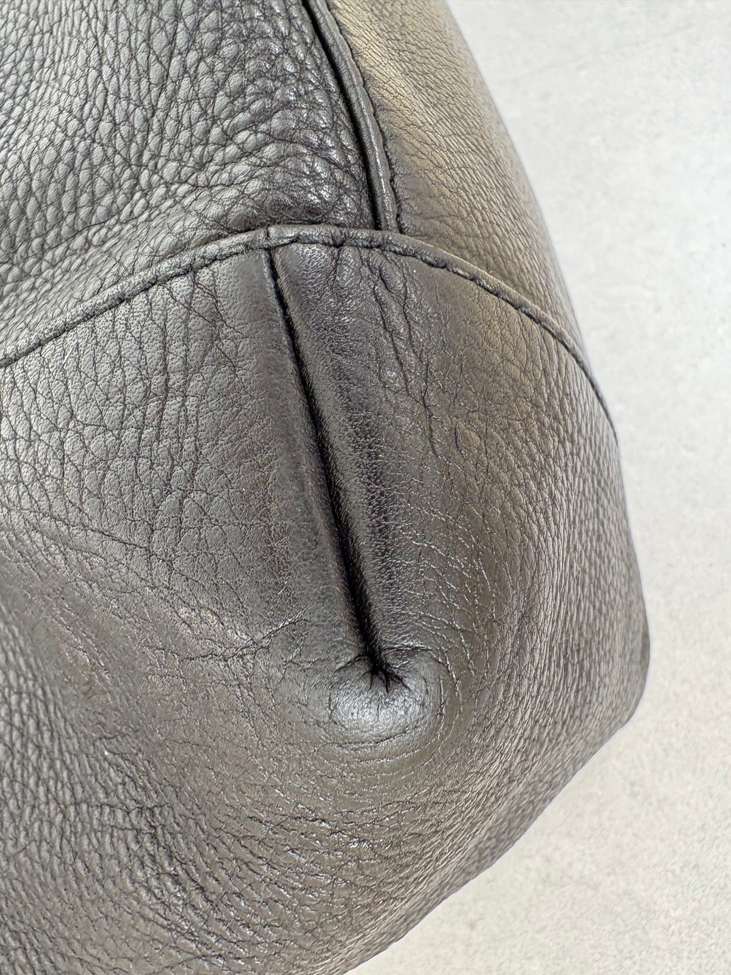 Gucci Hobo Horsebit Leather Bag Large