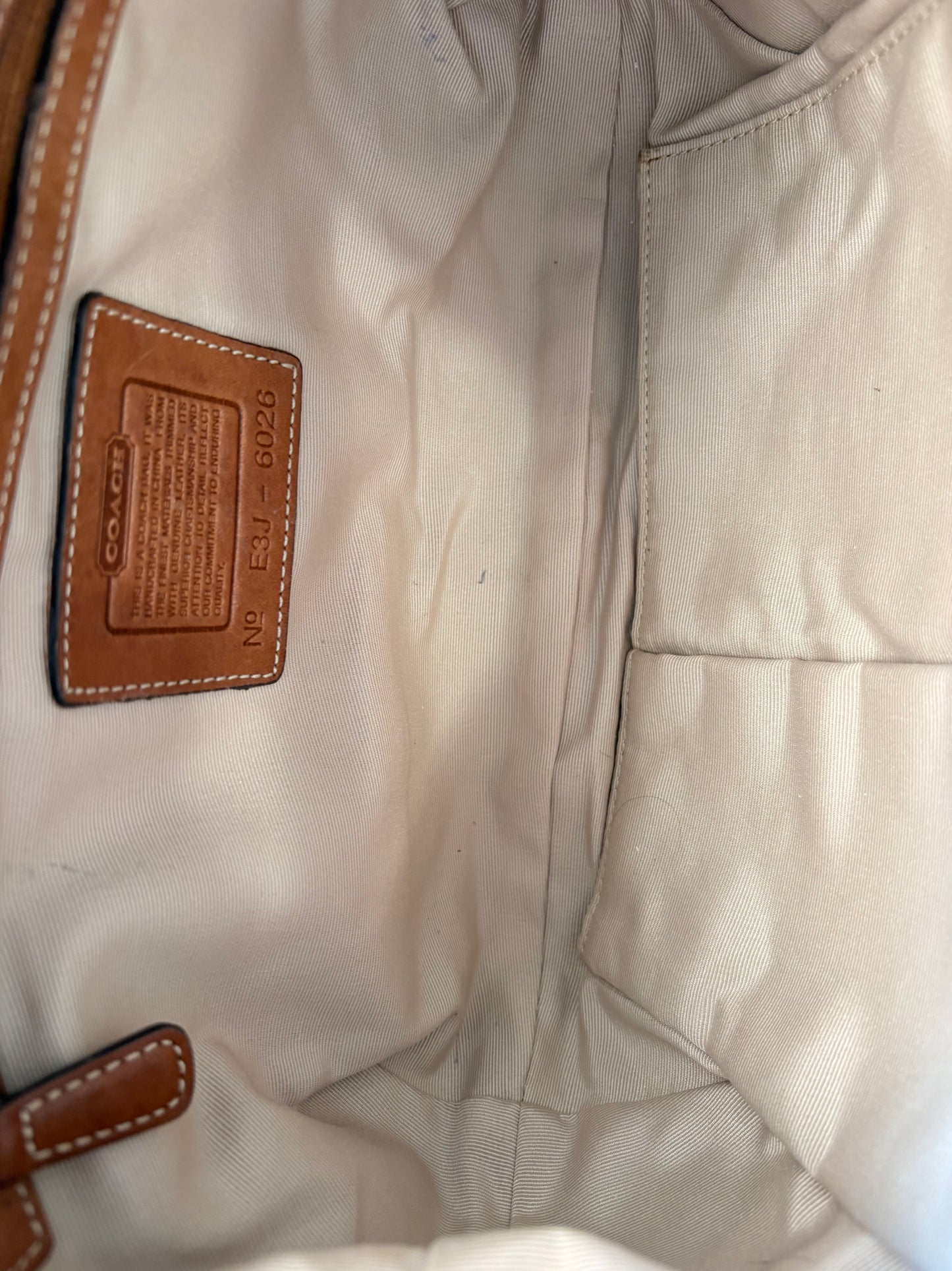 Coach Soho Monogram Bag Red