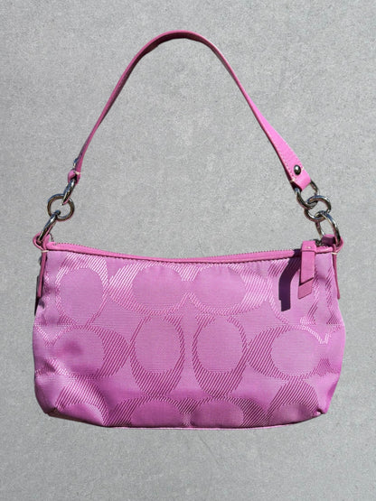 Coach Poppy Pink Shoulder Bag Two Way