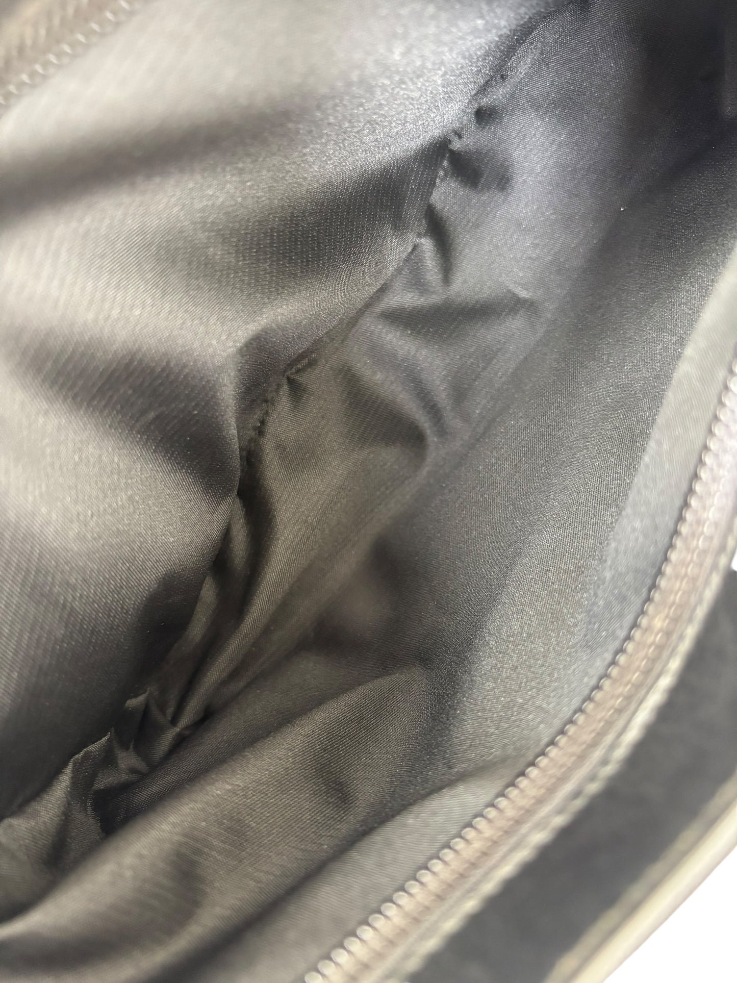 Gucci Black Canvas Shoulder Bag