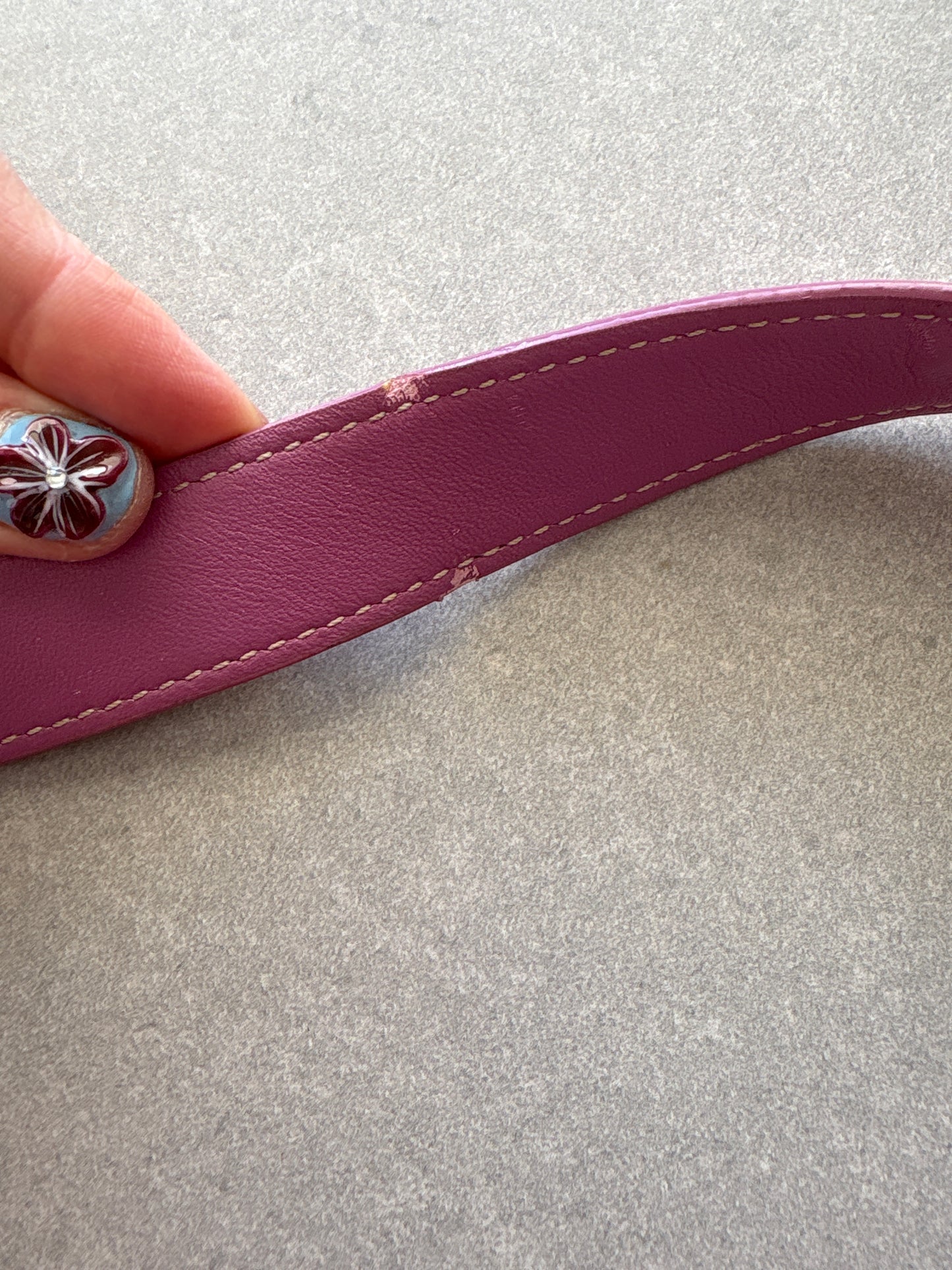 Coach Pink Monogram Shoulder Bag