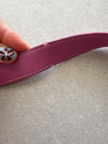 Coach Pink Monogram Shoulder Bag