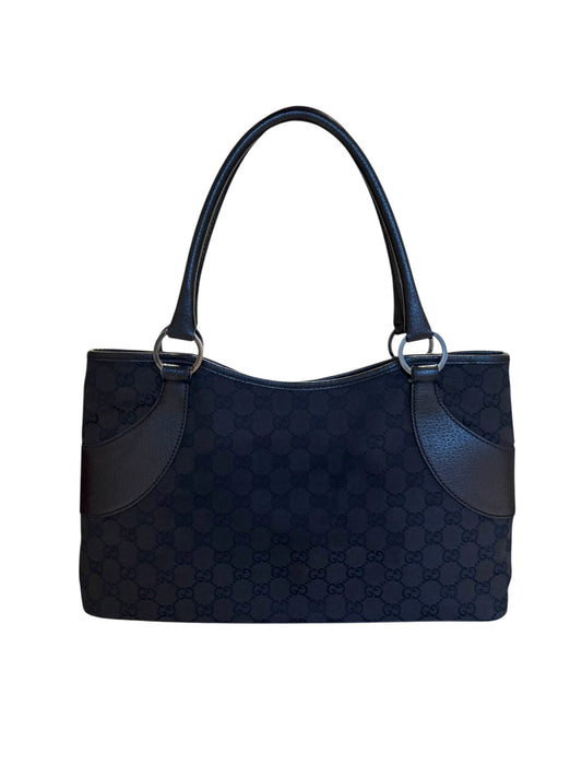 Gucci GG Canvas & Leather Tote Bag