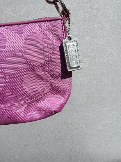 Coach Poppy Pink Shoulder Bag Two Way