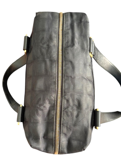 Chanel Pink Travel Line Shoulder Bag 2000s