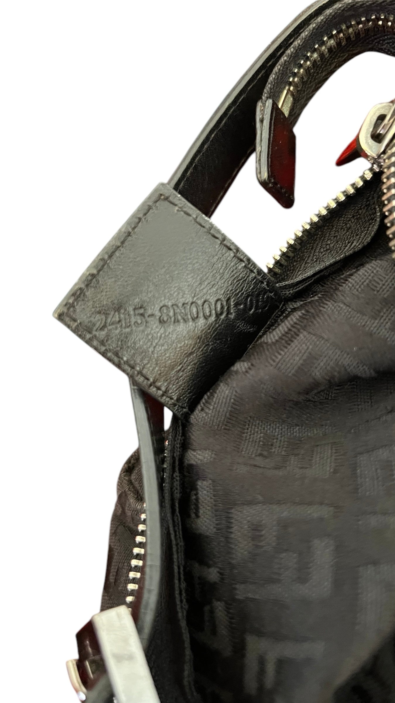 Fendi Black Pochette Cloth Bag