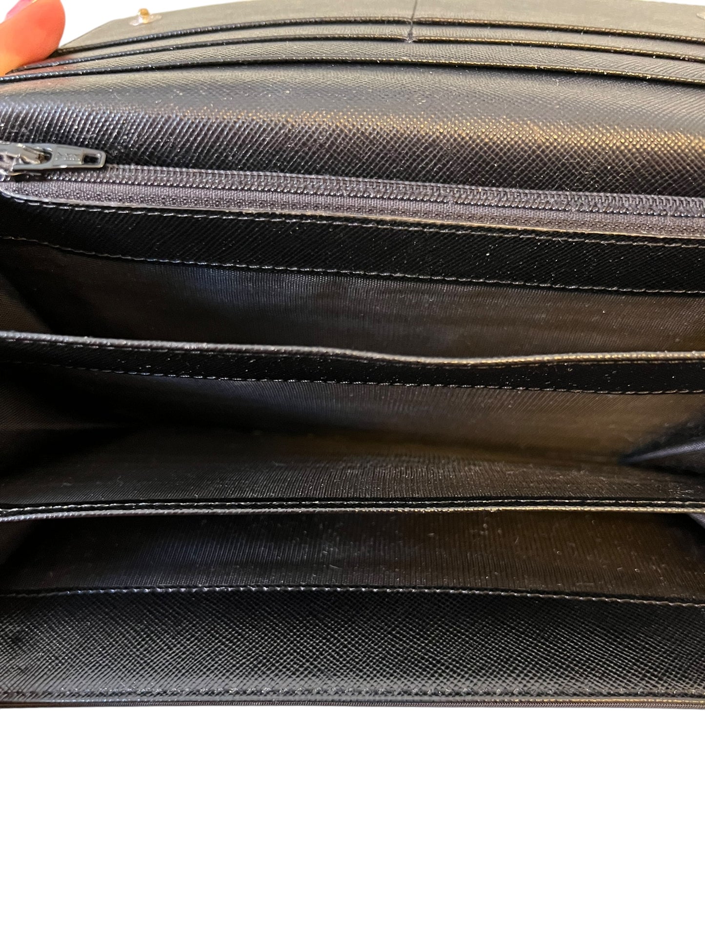 Prada Long Wallet Black